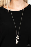 Paparazzi Wild Bunch Flair - White Necklace