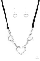 Paparazzi Fashionable Flirt - Black Necklace