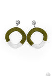 Thats a WRAPAROUND - Green Earring