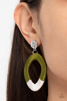 Thats a WRAPAROUND - Green Earring