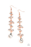 Wedding Day Dazzle - Copper Earring