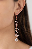 Wedding Day Dazzle - Copper Earring