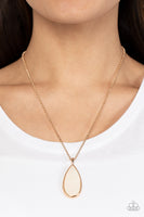 Paparazzi Yacht Ready - Gold Necklace