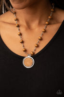 Paparazzi Soulful Sunrise - Brown Necklace