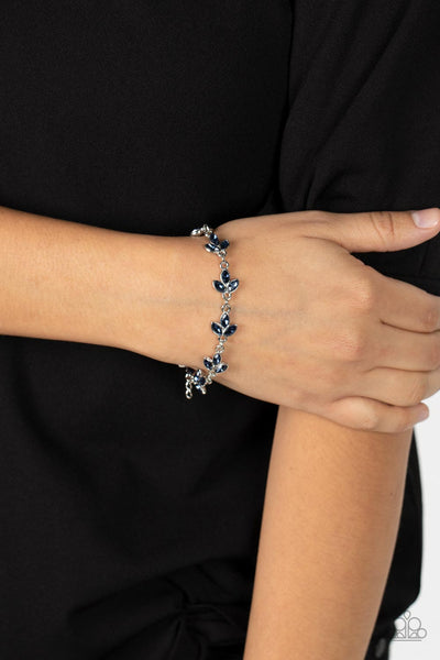 Paparazzi Gala Garland - Blue Bracelet