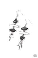 Adventurously Artisan - Black Earring