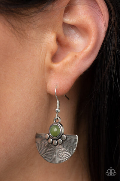 Manifesting Magic - Green Earring