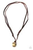 Paparazzi Winslow Wrangler - Brass Necklace