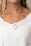 Heart Full of Luster - Pink Necklace