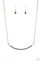 Paparazzi Collar Poppin Sparkle - Silver Necklace