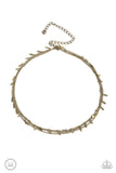 Monochromatic Magic - Brass Necklace