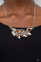 Enviable Elegance - Brown Necklace