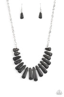 Mojave Empress - Black Necklace