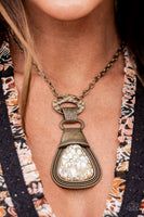 Paparazzi Rodeo Royale - Brass Necklace