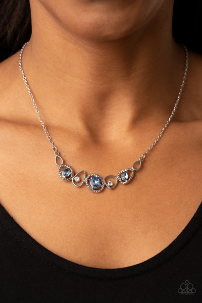 Paparazzi Celestial Cadence - Blue Necklace