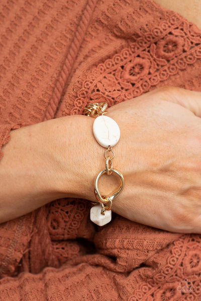 Hola, SONORA - White Bracelet