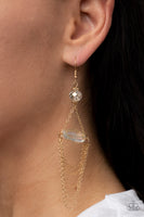 Ethereally Extravagant - Gold Earring