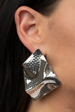 Modern Maverick - Silver Earring