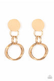 Industrialized Fashion - Gold Earring