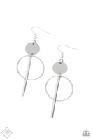 Paparazzi Harmoniously Balanced - Silver Earrings