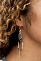 Paparazzi Harmoniously Balanced - Silver Earrings