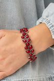 Paparazzi Marina Romance - Red Bracelet