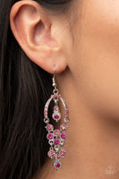 Sophisticated Starlet - Pink Earring