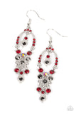 Sophisticated Starlet - Red Earring