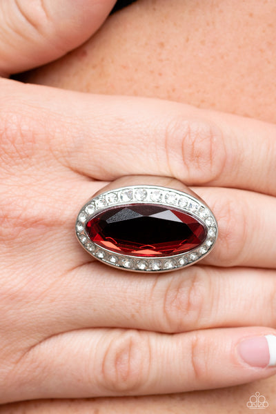 Believe in Bling - Red  Ring