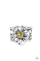 Prismatically Petunia - Yellow  Ring