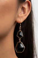 Rio Relic - Black Earring