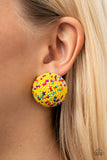 Kaleidoscope Sky - Yellow Earring