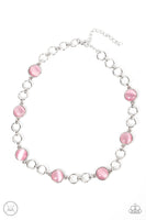 Dreamy Distractions - Pink Necklace