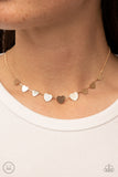 Paparazzi Dainty Desire - Gold Necklace