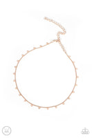 Paparazzi Cupid's Cutest Valentine - Rose Gold Choker