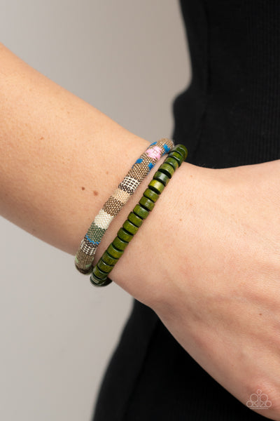 Pack your Poncho - Green Bracelet