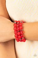 Coastal Coastin - Red Bracelet