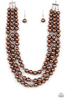 Needs No Introduction - Brown Necklace