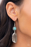 Paparazzi HOMESTEAD on the Range - Blue Earrings