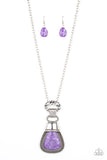 Rodeo Royale - Purple Necklace