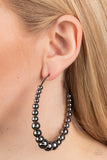 Show Off Your Curves - Black  Earring