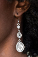 Dripping Self-Confidence - White  Earring