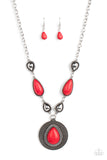 Saguaro Soul Trek - Red Necklace