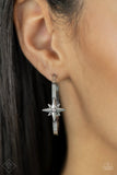 Lone Star Shimmer - White Earring