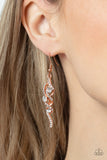 Highly Flammable - Copper Earring