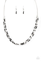 Explore Every Angle - Black Necklace