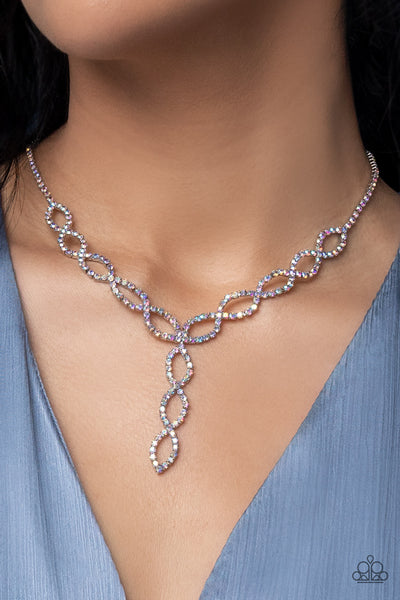 Infinitely Icy - Multi Necklace