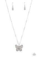 Flutter Forte - White Necklace