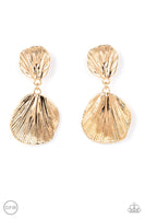 Metro Mermaid - Gold Earring