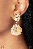 Metro Mermaid - Gold Earring